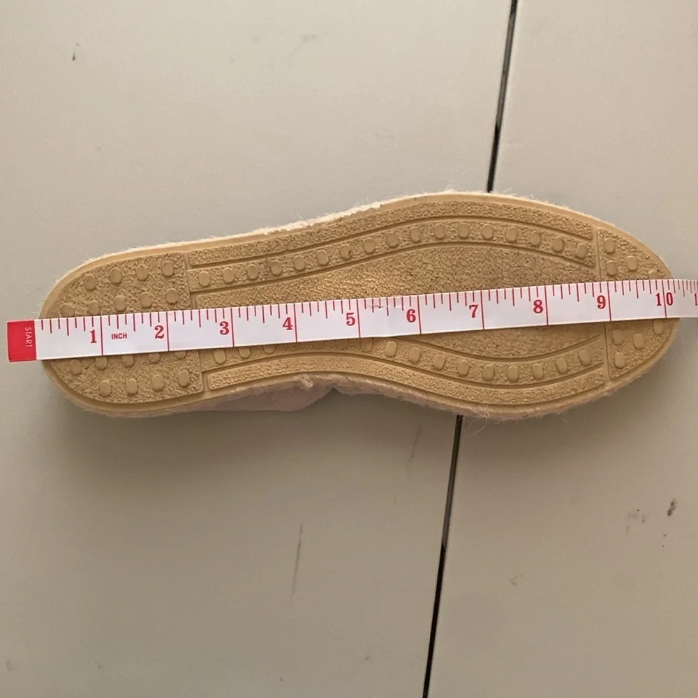 Verbenas Carmen Suede Espadrilles size 39 (8-8.5)
